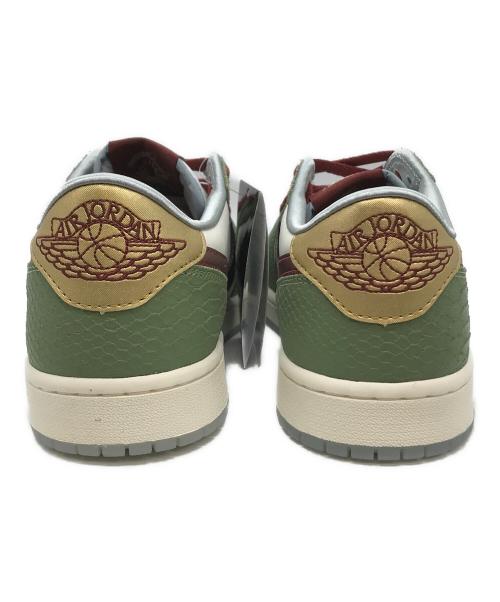 NIKE（ナイキ）NIKE (ナイキ) Air Jordan 1 Low OG カーキ×ホワイト サイズ:28㎝の古着・服飾アイテム
