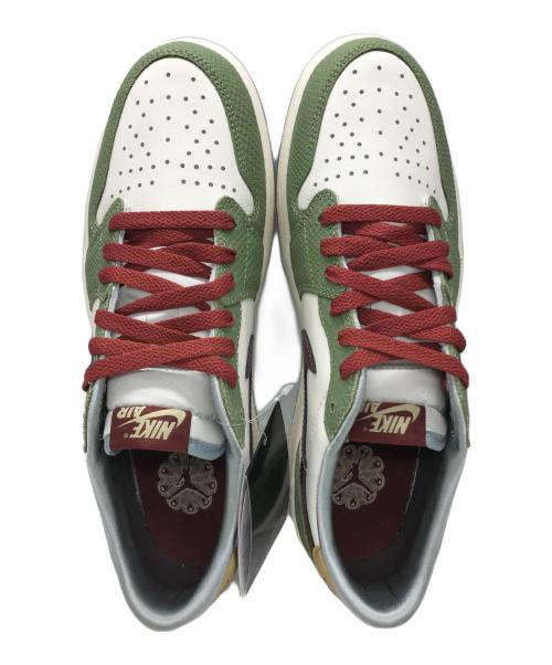 NIKE（ナイキ）NIKE (ナイキ) Air Jordan 1 Low OG カーキ×ホワイト サイズ:28㎝の古着・服飾アイテム