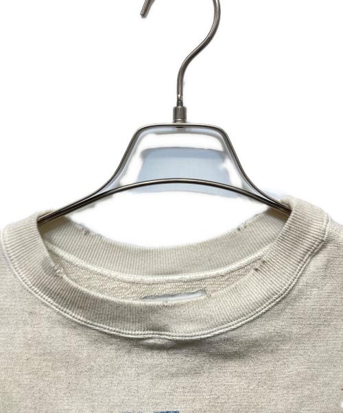 BOWWOW（バウワウ）BOWWOW (バウワウ) USN SEEBEES SWEATSHIRTS ベージュ サイズ:Sの古着・服飾アイテム