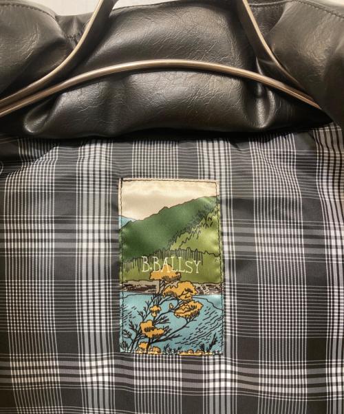 Ballsy.Brothers（ボールジーブラザーズ）Ballsy.Brothers (ボールジーブラザーズ) western faux leather down vest ブラウン サイズ:SIZE Mの古着・服飾アイテム