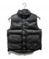Ballsy.Brothers（ボールジーブラザーズ）の古着「western faux leather down vest」｜ブラウン