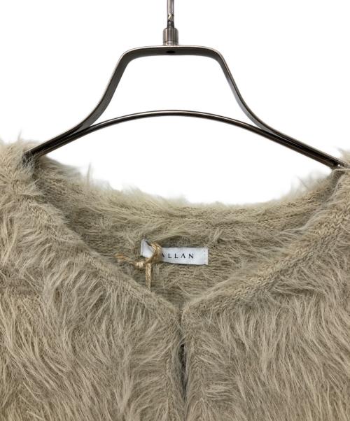 vallan（バラン）VALLAN (バラン) シャギーニットセットアップ ベージュ サイズ:FREEの古着・服飾アイテム