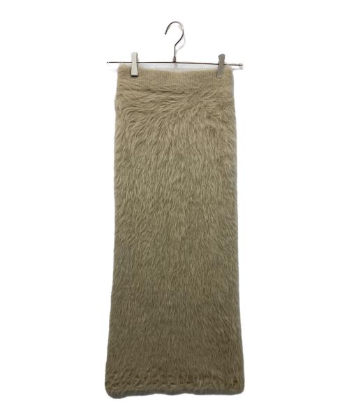 vallan（バラン）VALLAN (バラン) シャギーニットセットアップ ベージュ サイズ:FREEの古着・服飾アイテム