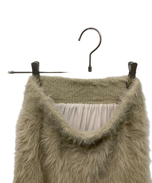 vallan（バラン）VALLAN (バラン) シャギーニットセットアップ ベージュ サイズ:FREEの古着・服飾アイテム