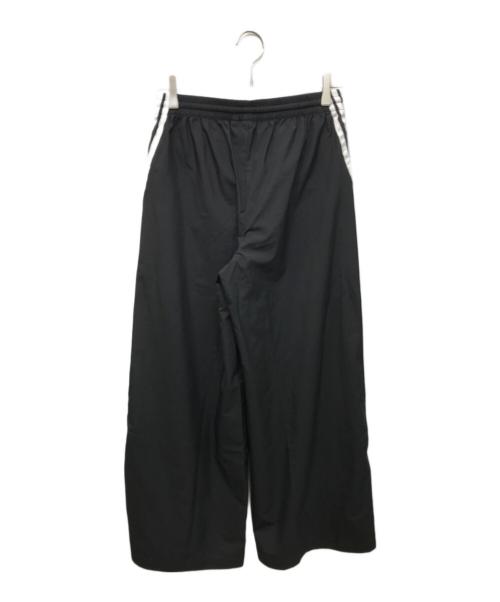 adidas（アディダス）adidas (アディダス) Adilenium オーバーサイズ トラックパンツ ブラック サイズ:Mの古着・服飾アイテム