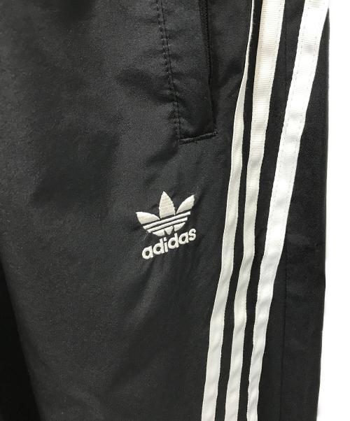 adidas（アディダス）adidas (アディダス) Adilenium オーバーサイズ トラックパンツ ブラック サイズ:Mの古着・服飾アイテム