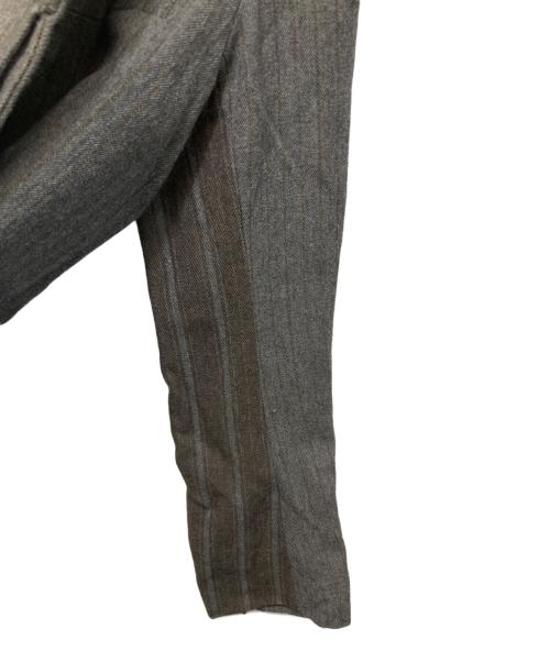 Vlas Blomme（ヴラスブラム）Vlas Blomme (ヴラスブラム) ウールリネンコート グレー サイズ:Sの古着・服飾アイテム