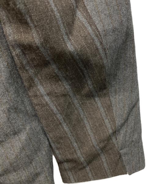 Vlas Blomme（ヴラスブラム）Vlas Blomme (ヴラスブラム) ウールリネンコート グレー サイズ:Sの古着・服飾アイテム