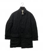 Vlas Blommeヴラスブラム）の古着「ウールリネンコート」｜ブラック