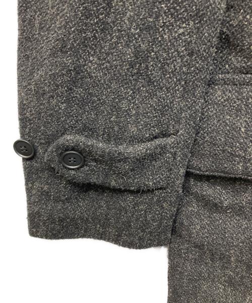 Vlas Blomme（ヴラスブラム）Vlas Blomme (ヴラスブラム) ウールリネンコート ブラック サイズ:1の古着・服飾アイテム