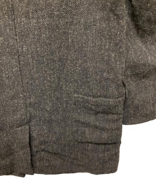 Vlas Blomme（ヴラスブラム）Vlas Blomme (ヴラスブラム) ウールリネンコート ブラック サイズ:1の古着・服飾アイテム