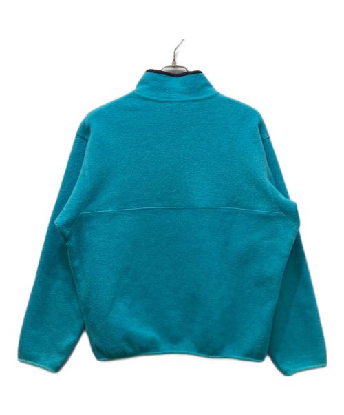 Patagonia（パタゴニア）Patagonia (パタゴニア) シンチラスナップTプルオーバー ターコイズ×ネイビー サイズ:Lの古着・服飾アイテム