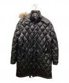 PS Paul SmithＰＳポールスミス）の古着「キルティングダウンモッズコート」｜ブラック