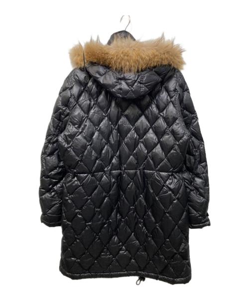 PS Paul Smith（ＰＳポールスミス）PS Paul Smith (ＰＳポールスミス) キルティングダウンモッズコート ブラック サイズ:XLの古着・服飾アイテム