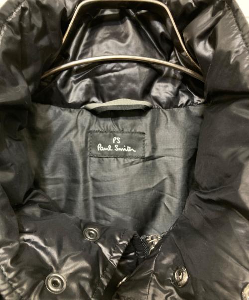 PS Paul Smith（ＰＳポールスミス）PS Paul Smith (ＰＳポールスミス) キルティングダウンモッズコート ブラック サイズ:XLの古着・服飾アイテム