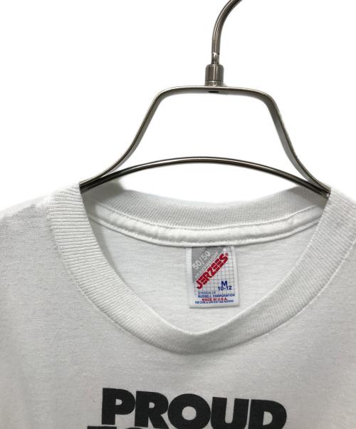 JERZEES（ジャージーズ）JERZEES (ジャージーズ) プリントTシャツ ホワイト サイズ:KID'S M(10-12)の古着・服飾アイテム