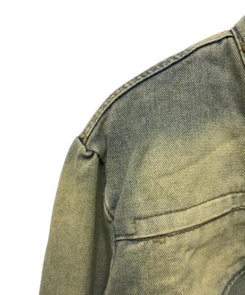 Jaded London（ジェイデッドロンドン）Jaded London (ジェイデッドロンドン) Denim Assassin Ultra Cropped Jacket ブルー サイズ:Sの古着・服飾アイテム