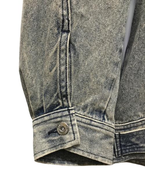 PRANK PROJECT（プランクプロジェクト）PRANK PROJECT (プランクプロジェクト) Zip Denim Shirt Blouson ブルー サイズ:FREEの古着・服飾アイテム