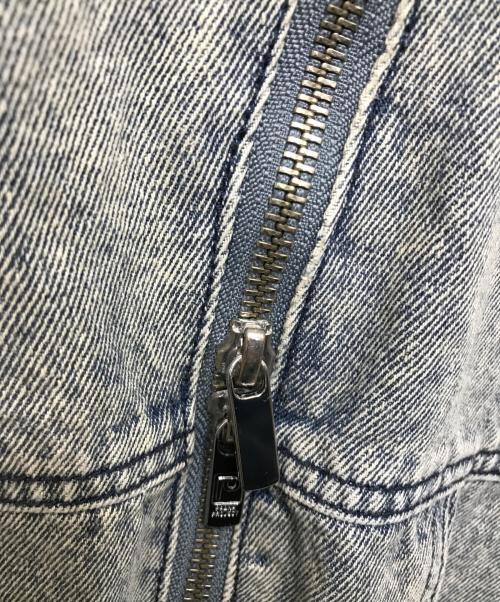 PRANK PROJECT（プランクプロジェクト）PRANK PROJECT (プランクプロジェクト) Zip Denim Shirt Blouson ブルー サイズ:FREEの古着・服飾アイテム