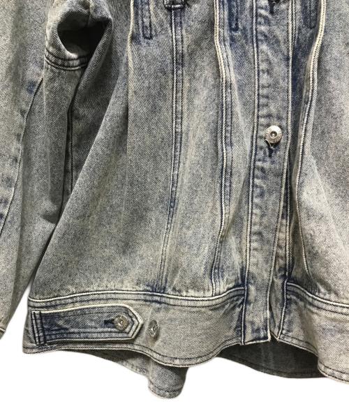 PRANK PROJECT（プランクプロジェクト）PRANK PROJECT (プランクプロジェクト) Zip Denim Shirt Blouson ブルー サイズ:FREEの古着・服飾アイテム