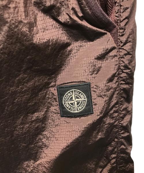 STONE ISLAND（ストーンアイランド）STONE ISLAND (ストーンアイランド) ナイロンメタルパンツ ブラウン サイズ:Lの古着・服飾アイテム