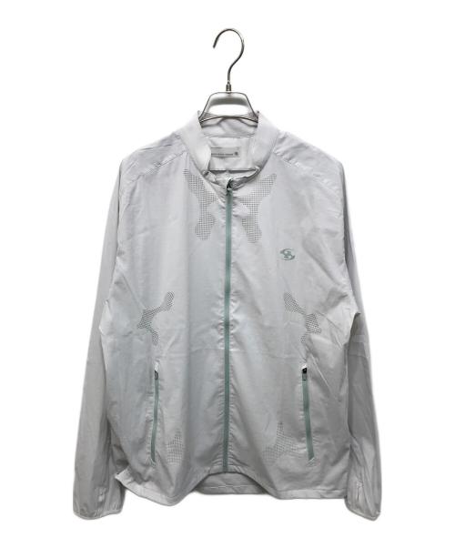 san san gear（サンサンギア）SAN SAN GEAR (サンサンギア) PANELED JACKET グレー サイズ:Lの古着・服飾アイテム