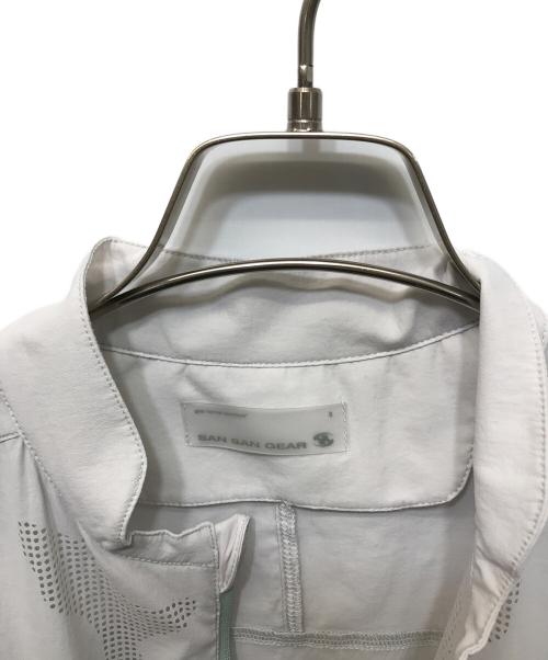 san san gear（サンサンギア）SAN SAN GEAR (サンサンギア) PANELED JACKET グレー サイズ:Lの古着・服飾アイテム