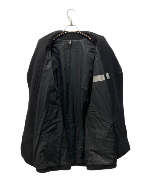 DIOR HOMME（ディオール オム）DIOR HOMME (ディオール オム) ウールメルトン ダブル ピーコート ブラック サイズ:52の古着・服飾アイテム