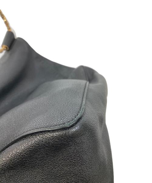 Chloe（クロエ）Chloe (クロエ) エルシー チェーン ショルダーバッグ ブラック×ゴールドの古着・服飾アイテム