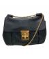 Chloe（クロエ）の古着「エルシー チェーン ショルダーバッグ」｜ブラック×ゴールド