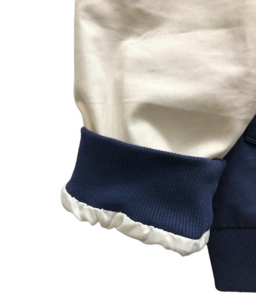 NEW BALANCE（ニューバランス）NEW BALANCE (ニューバランス) Athletics Varsity Jacket ネイビー×ホワイト サイズ:Lの古着・服飾アイテム