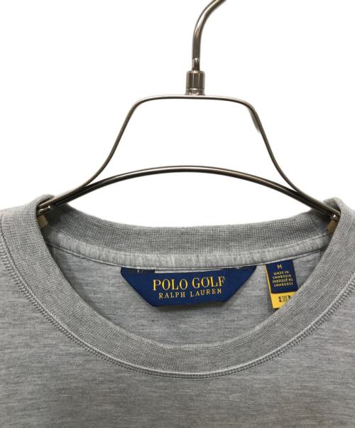 POLO GOLF（ポロ ゴルフ）POLO GOLF (ポロ ゴルフ) ポロベアプリントスウェット グレー サイズ:Mの古着・服飾アイテム