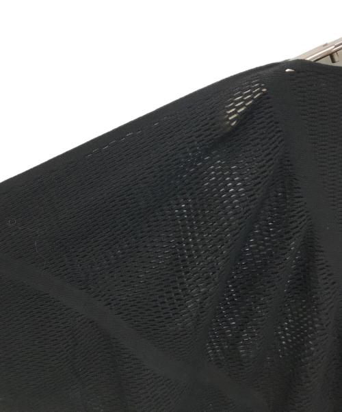 A-POC ISSEY MIYAKE（エイポック イッセイミヤケ）A-POC ISSEY MIYAKE (エイポック イッセイミヤケ) カッティングメッシュドルマンニットプルオーバー ブラック サイズ:2の古着・服飾アイテム