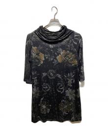 HaaT（ハート）の古着「グラフィックワンピース」｜ブラック×カーキ