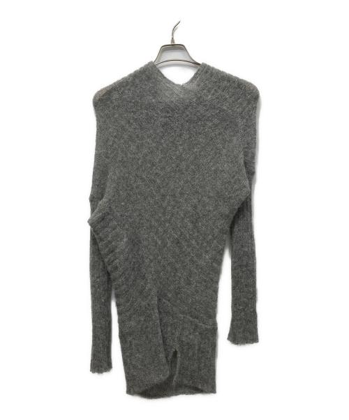 paloma-wool（パロマウール）paloma-wool (パロマウール) モヘアニット グレー サイズ:XSの古着・服飾アイテム