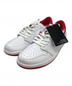 NIKEナイキ）の古着「Air Jordan 1 Retro Low OG」｜ホワイト×レッド