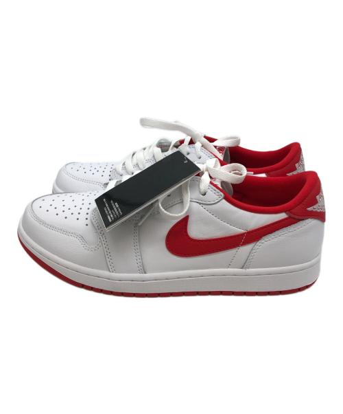 NIKE（ナイキ）NIKE (ナイキ) Air Jordan 1 Retro Low OG ホワイト×レッド サイズ:9.5の古着・服飾アイテム