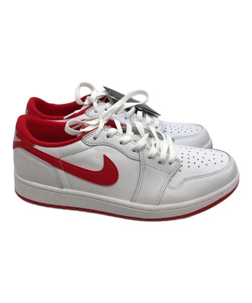 NIKE（ナイキ）NIKE (ナイキ) Air Jordan 1 Retro Low OG ホワイト×レッド サイズ:9.5の古着・服飾アイテム