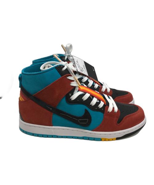 NIKE SB（ナイキエスビー）NIKE SB (ナイキエスビー) Di’orr Greenwood (ディオール・グリーンウッド) Dunk High Decon QS マルチカラー サイズ:9.5の古着・服飾アイテム