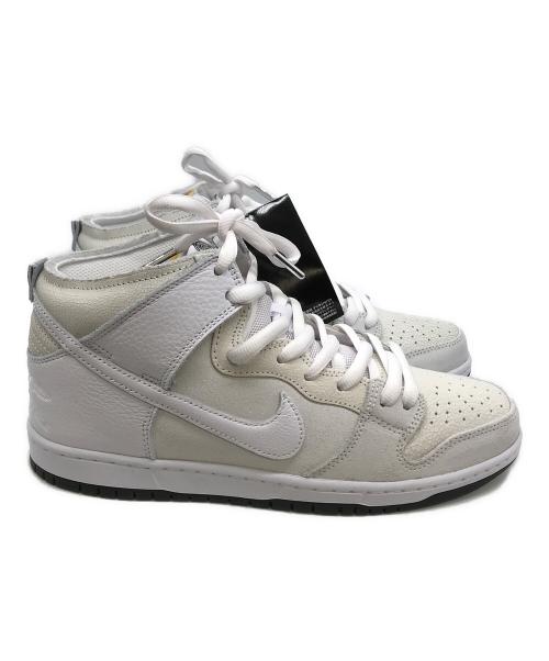 NIKE SB（ナイキエスビー）NIKE SB (ナイキエスビー) ANTIHERO (アンタイヒーロー) Dunk High QS ホワイト×オフホワイト サイズ:9.5の古着・服飾アイテム