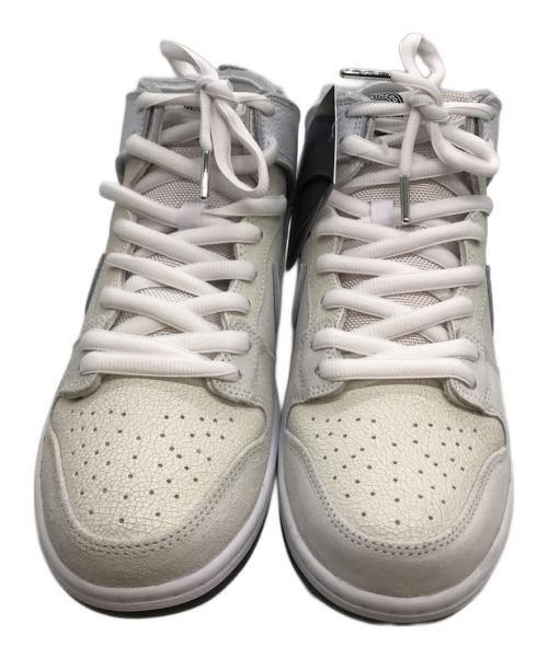 NIKE SB（ナイキエスビー）NIKE SB (ナイキエスビー) ANTIHERO (アンタイヒーロー) Dunk High QS ホワイト×オフホワイト サイズ:9.5の古着・服飾アイテム