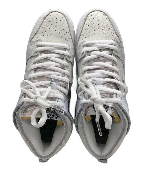 NIKE SB（ナイキエスビー）NIKE SB (ナイキエスビー) ANTIHERO (アンタイヒーロー) Dunk High QS ホワイト×オフホワイト サイズ:9.5の古着・服飾アイテム