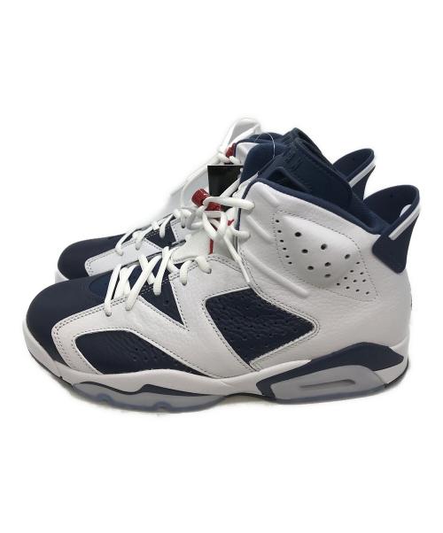 NIKE（ナイキ）NIKE (ナイキ) Air Jordan 6 Retro ホワイト×ネイビー サイズ:9の古着・服飾アイテム