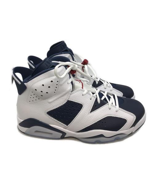 NIKE（ナイキ）NIKE (ナイキ) Air Jordan 6 Retro ホワイト×ネイビー サイズ:9の古着・服飾アイテム