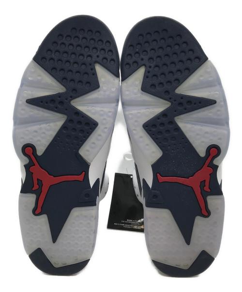 NIKE（ナイキ）NIKE (ナイキ) Air Jordan 6 Retro ホワイト×ネイビー サイズ:9の古着・服飾アイテム