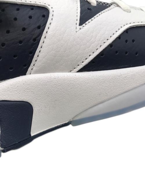 NIKE（ナイキ）NIKE (ナイキ) Air Jordan 6 Retro ホワイト×ネイビー サイズ:9の古着・服飾アイテム