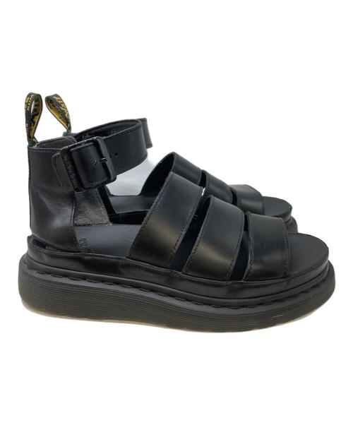 Dr.Martens（ドクターマーチン）Dr.Martens (ドクターマーチン) clarissaⅱサンダル ブラック サイズ:24の古着・服飾アイテム
