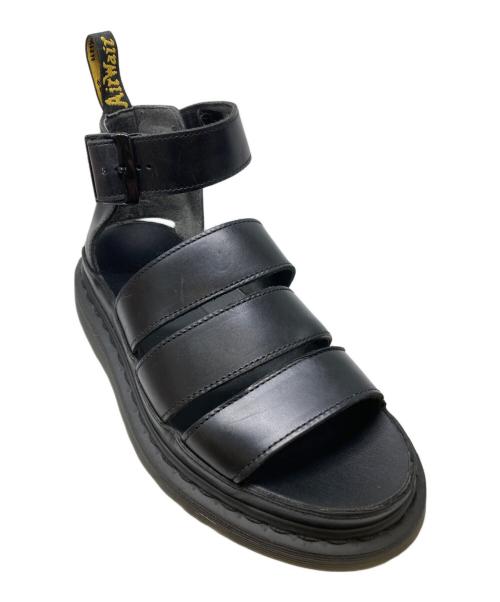 Dr.Martens（ドクターマーチン）Dr.Martens (ドクターマーチン) clarissaⅱサンダル ブラック サイズ:24の古着・服飾アイテム