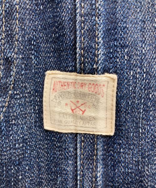 POLO RALPH LAUREN（ポロ・ラルフローレン）POLO RALPH LAUREN (ポロ・ラルフローレン) チェックライニングデニムカバーオール ネイビー サイズ:XLの古着・服飾アイテム