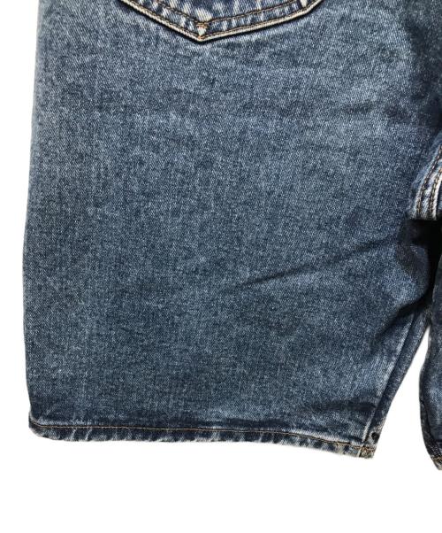 MARITHE+FRANCOIS GIRBAUD（マリテフランソワジルボー）MARITHE+FRANCOIS GIRBAUD (マリテフランソワジルボー) デニムハーフパンツ ブルー サイズ:SIZE 13/14の古着・服飾アイテム